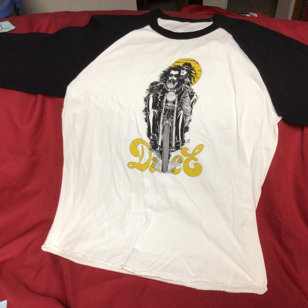 DICE magazine rider tshirt